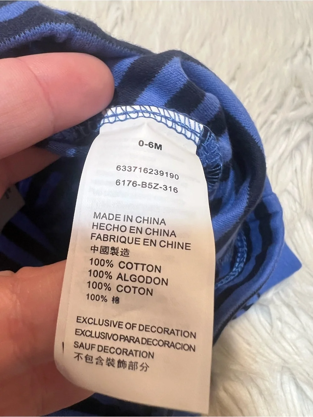 Converse Baby Size 0-6 Months Pants Blue Dark Blue Stripes Red Converse Graphic